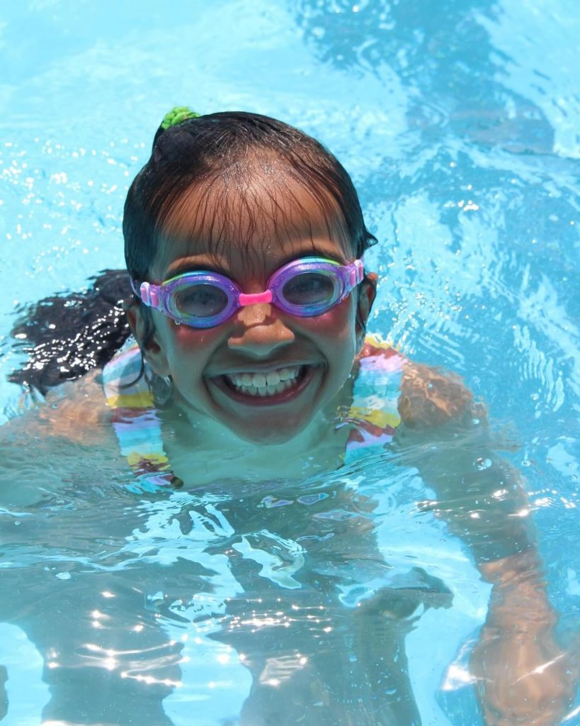 teach kid how to swim Kinnelon
